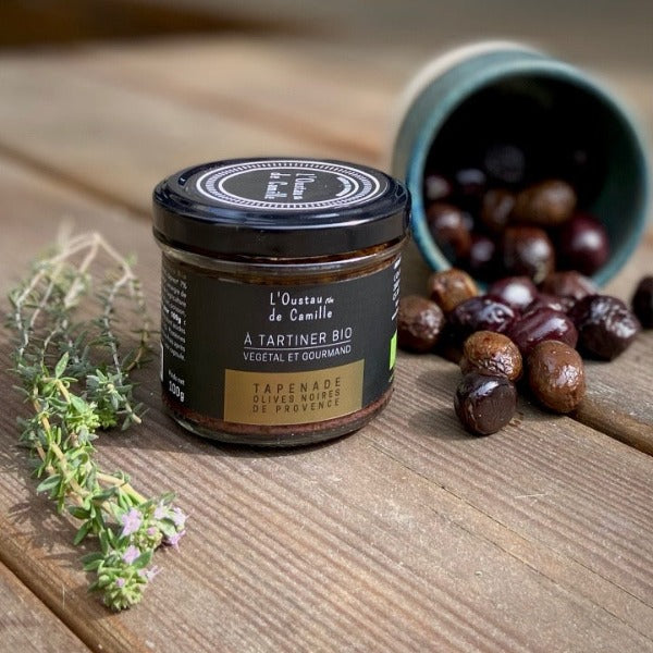 Tapenade aux olives noires de Provence